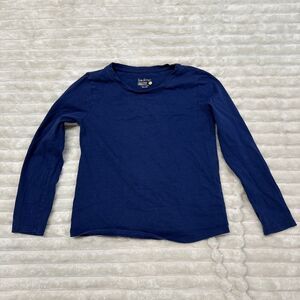 Lilly Pulitzer Girls Navy Blue Long sleeve  Tshirt Size Large